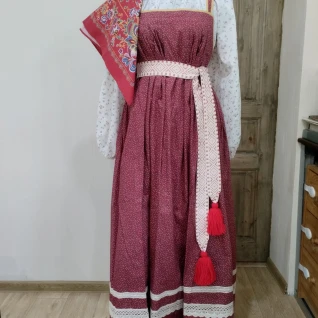Русский костюм женский. Этнография