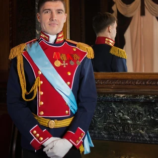 Мужской мундир  1870 года 2