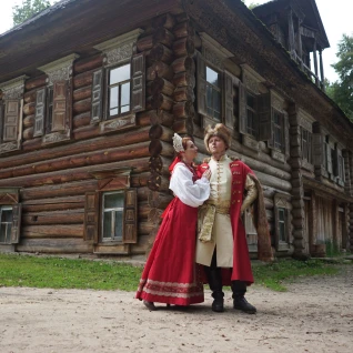 Русский национальный костюм мужской