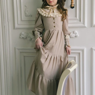 Эмилия 2 винтажное платье  для девочки