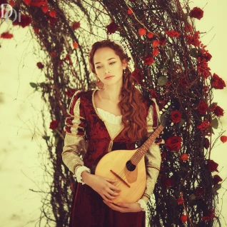 Музыкальный инструмент Лютня