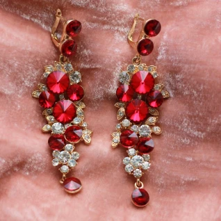 Серьги Гранат