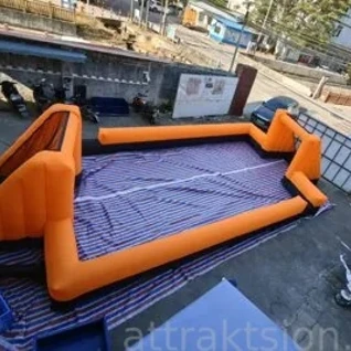 Надувное футбольное поле