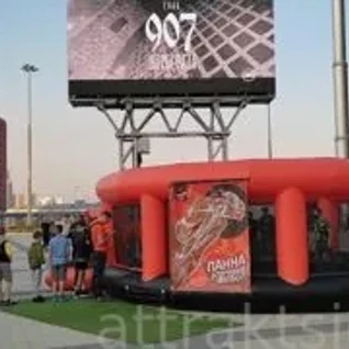 Панна футбольная - Футбольная площадка для панна-футбола