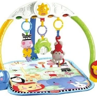 Развивающий музыкальный коврик Fisher-Price Зоопарк