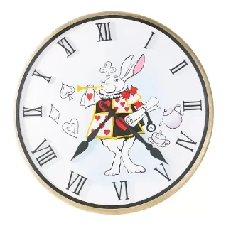 Часы "Алиса в стране чудес"