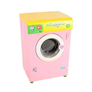 Стиральная машина розовая