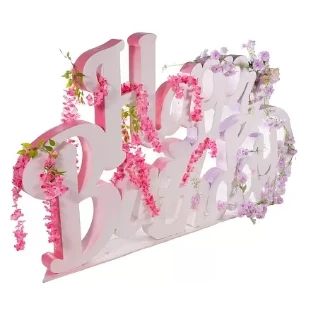 Надпись Happy birthday