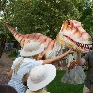 Динозавр Тирэкс ростовой