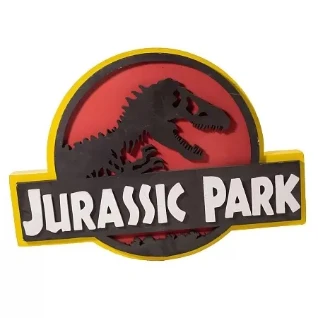 Вывеска Jurassic Park