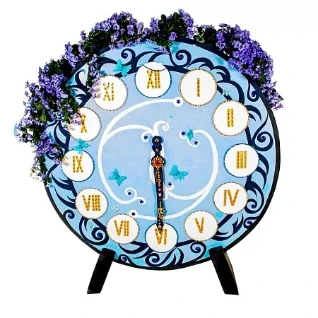 Часы Голубые