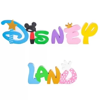Надпись Дисней ленд