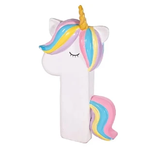 Единорог цифра 1