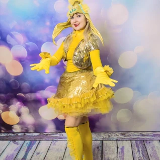 Костюм золотая рыбка