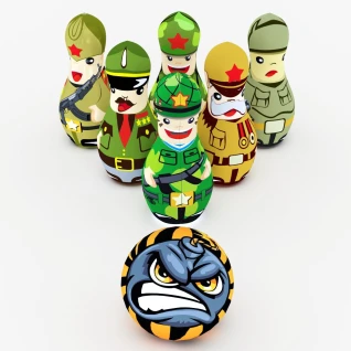 Боулинг СОЛДАТИКИ