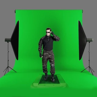 Видеозона в армейской тематике SelfieRun