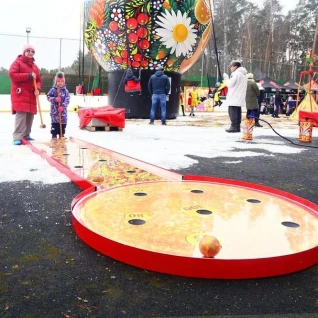 Масленичный призовой крокет