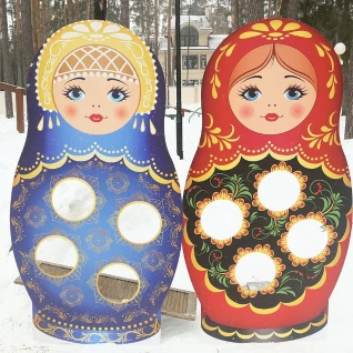 Масленичный тир «Матрешки»