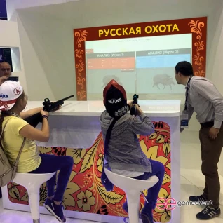 Новогодний лазерный тир «Русская Охота»