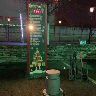 Новогодний силомер Кувалда