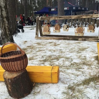 Новогодний тир Чурбачки