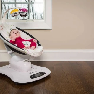 Качели-шезлонг для новорожденных 4 moms 4.0 