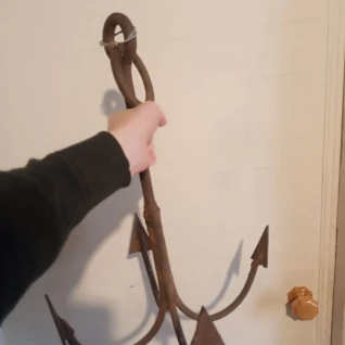 Аренда старинного якоря для съемок, театра и перформансов