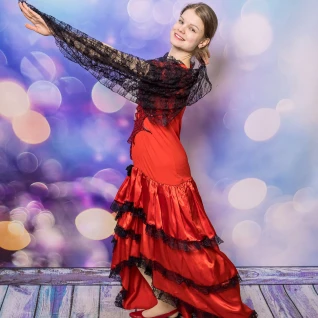 Костюм испанки Кармен