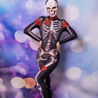 Костюм скелет женский