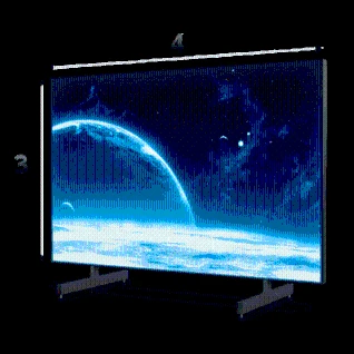 Светодиодный экран 4×3 метра