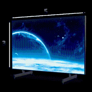 Светодиодный экран 5×3 метра