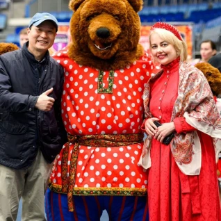 Ростовая кукла Медведь русский реалистичный