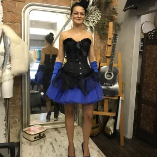 Костюм Кабаре Бурлеск Кан-Кан