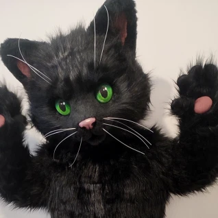 Ростовая кукла Котик Чёрный