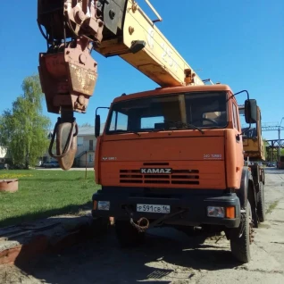 Автокран Камаз 25 тонн, 21 м