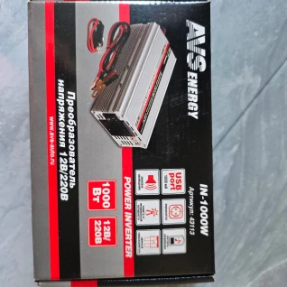 Автомобильный инвертер 12/220В