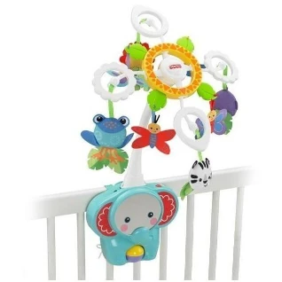 Мобиль "Друзья из тропического леса" (слоник)