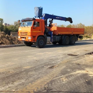 Манипулятор 732450 на шасси Камаз 651155