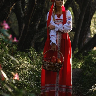 Костюм русско-народный стиль