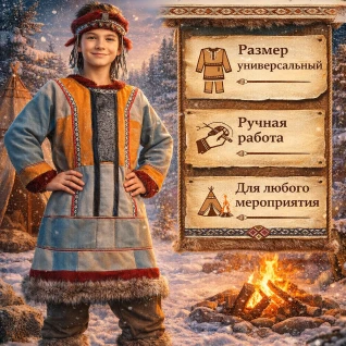 Костюм северных народов детский 