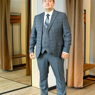 Костюм тройка SARTORIA MILANO (большой размер)