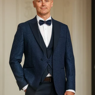 Костюм тройка смокинг MARCO MILANO