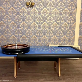 Рулетка с синим сукном