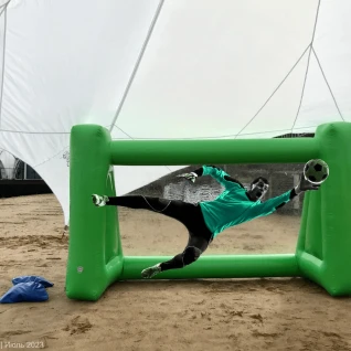 Надувные ворота