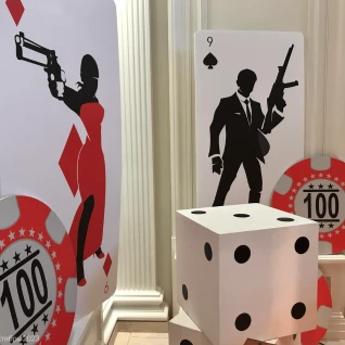 Декорации в стиле «Казино» 