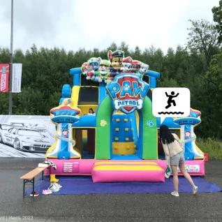 Батут Щенячий патруль 
