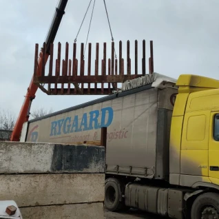 Выносные площадки и кассеты для складирования опалубки