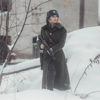 Милитари женский костюм Солдат - стилизация