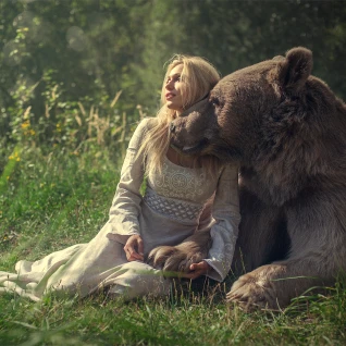 Славянский русский национальный костюм льняное платье Велес