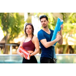 Тир с водяными пистолетами